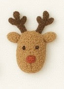 Small reindeer faces