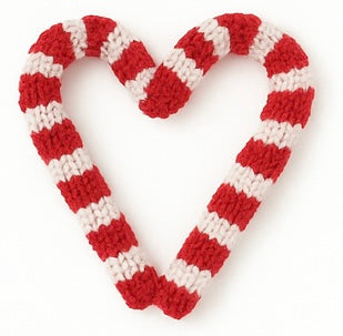 Candy cane hearts
