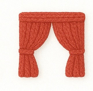 Flat stage & Curtain