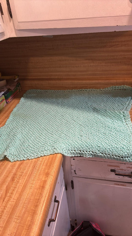 Diagonal Baby blanket