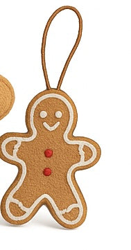 Flat Gingerbread Ornament