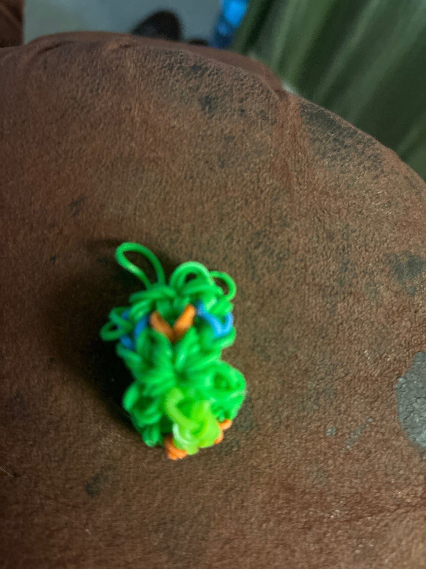 Green loom owl