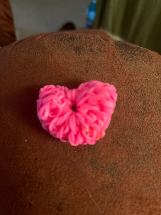 Loom Pink heart